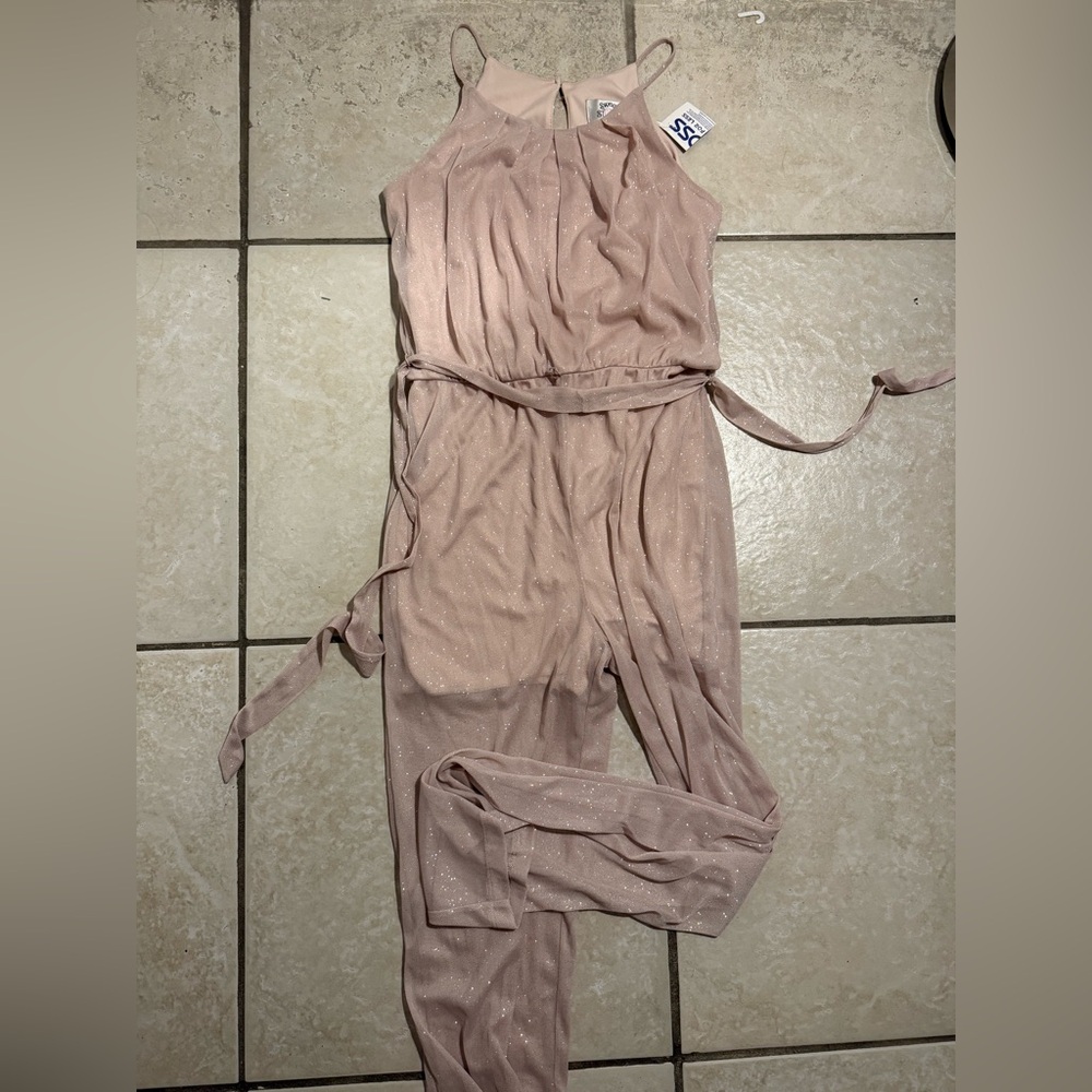 Elegant Pink Jumpsuit